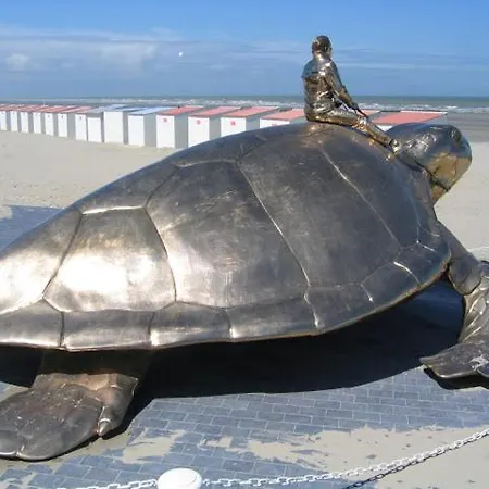 Klaproos - Modern Op Zeedijk Lägenhet *